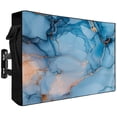Blue Marble Texture Outdoor TV Cover 48 to 50 inch Abstract Gradient ...