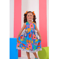 thumbnail image 1 of Blue Maria Dress for Girls, Ages 4-8 – Elegant and Comfortable, Ideal for Special Occasions and Everyday Wear, 1 of 1