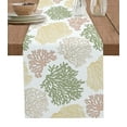 Blue Marine Coral Shells Star Table Runner Wedding r Table Cover