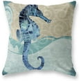 thumbnail image 1 of Blue Marine Starfish Whale Game Pillow Covers, Decorative Pillowcase for Home Sofa Bedding Couch Outdoor Cushion Covers, 1 of 1