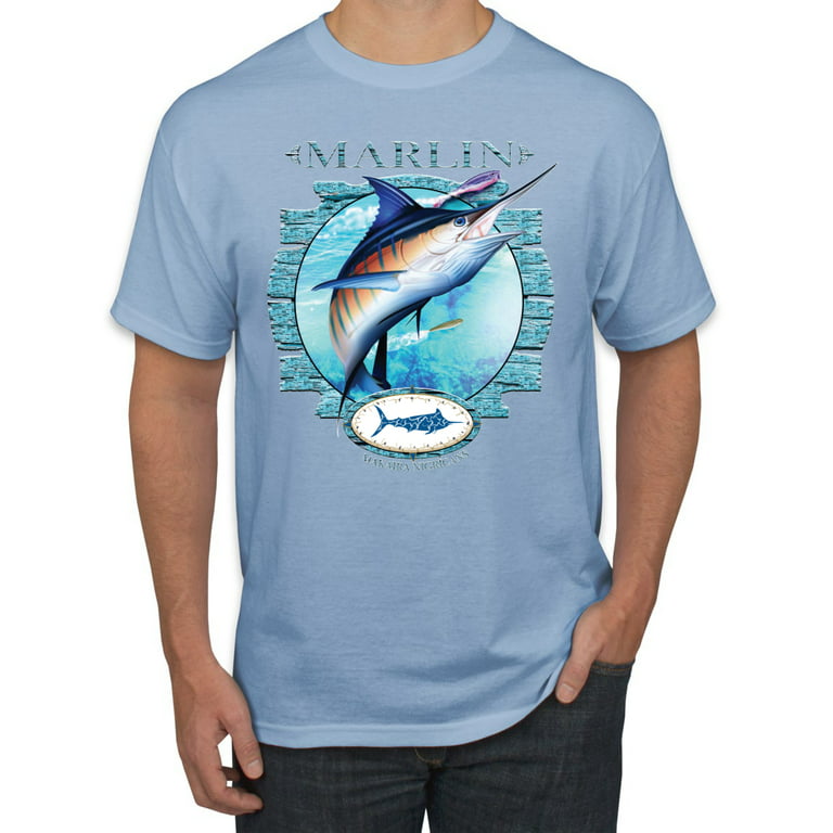 Marlin Fishing Makes Me Happy Short Sleeve Polo Shirt, Fishing