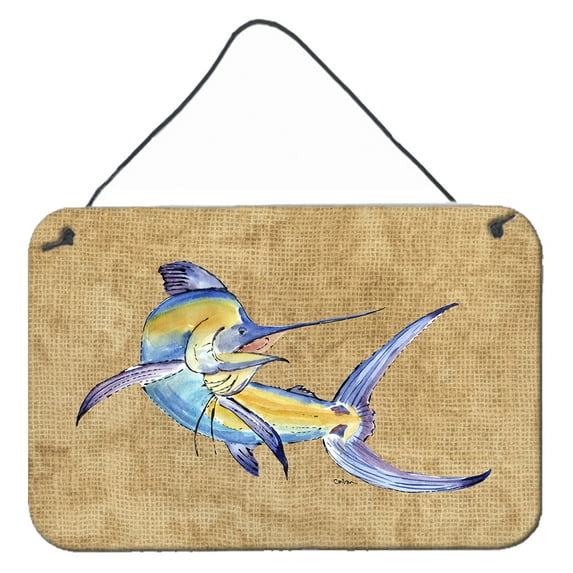 Blue Marlin Wall or Door Hanging Prints