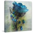 thumbnail image 1 of "Blue Melody" Painting Print on Wrapped Canvas, 1 of 5