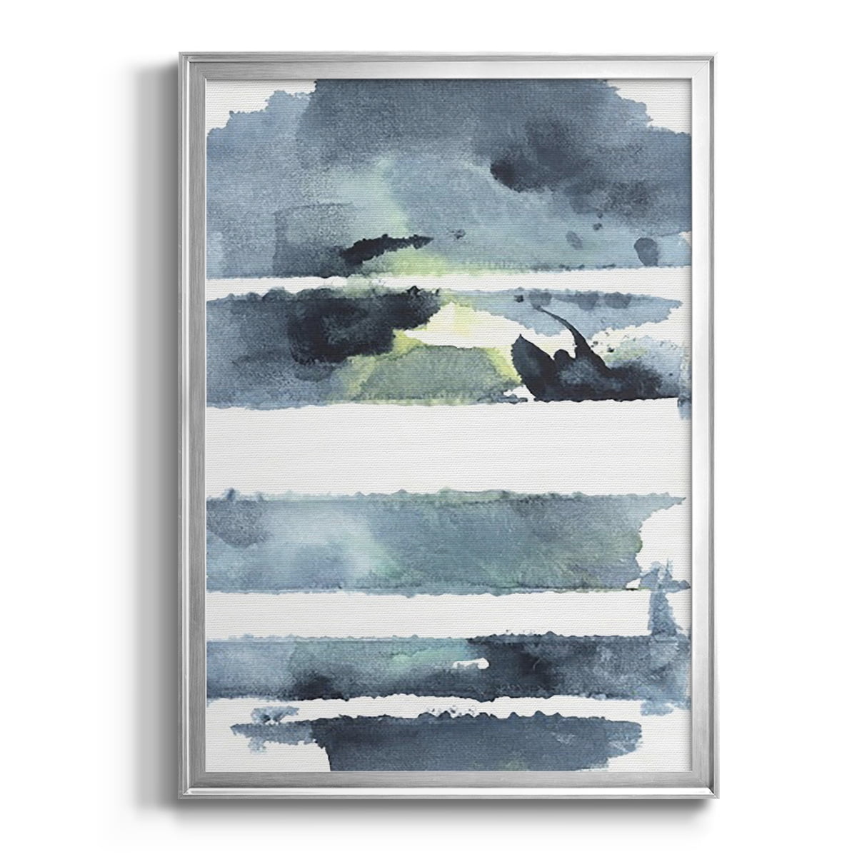 Blue Memories I Premium Framed Print, in Gold, Black, or Silver - Ready to Hang
