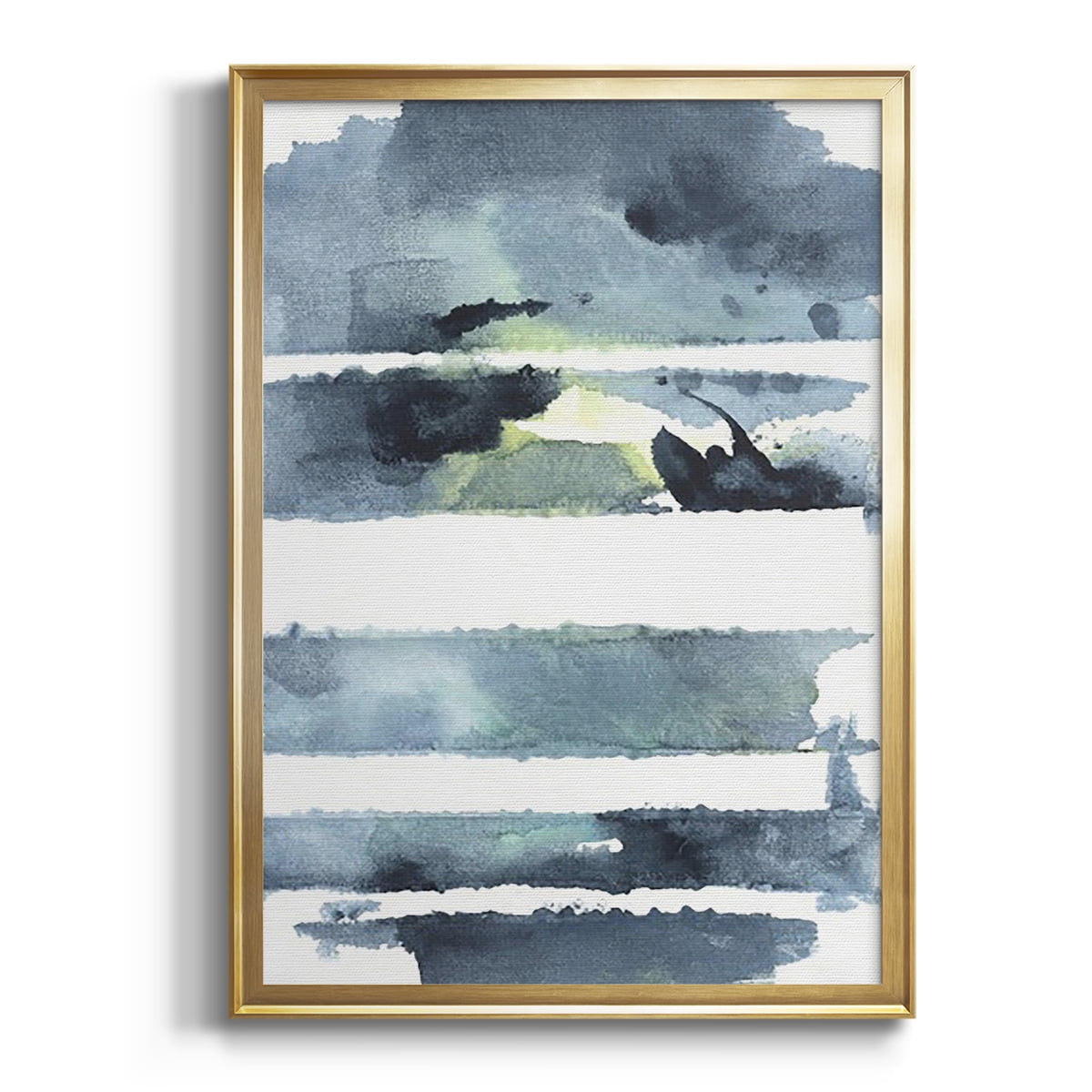 Blue Memories I Premium Framed Print, in Gold, Black, or Silver - Ready to Hang