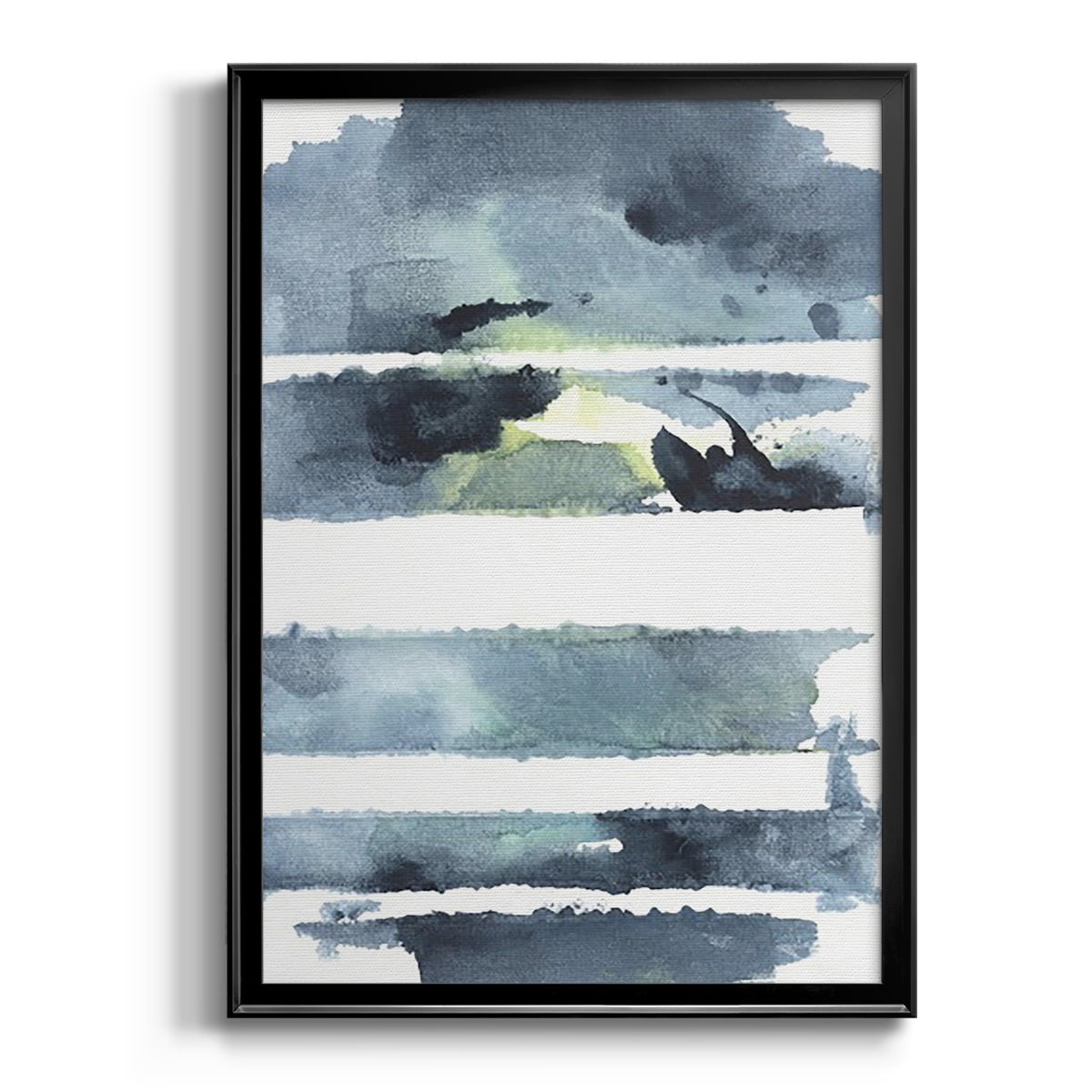 Blue Memories I Premium Framed Print, in Gold, Black, or Silver - Ready to Hang
