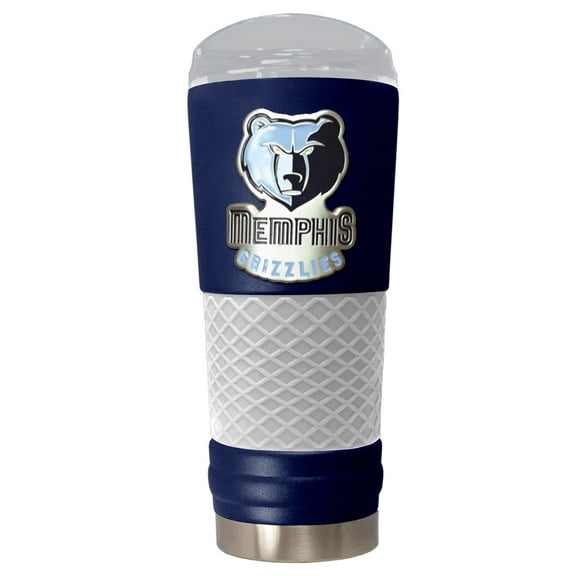 Blue Memphis Grizzlies 24oz. Powder Coated Draft Travel Mug