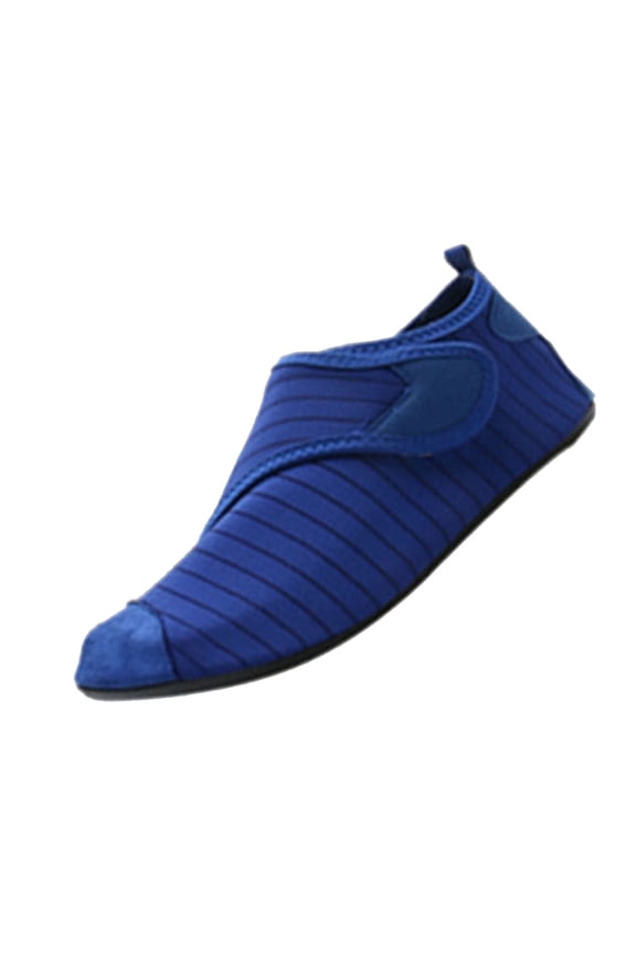 Blue Men’S And Women’S Water Sports Sandals For Beach Diving Snorkeling Wading Non-Slip Quick-Dry Aqua Socks With Protective Soft Sole For Outdoor Water Activities Size 44 1 Pair