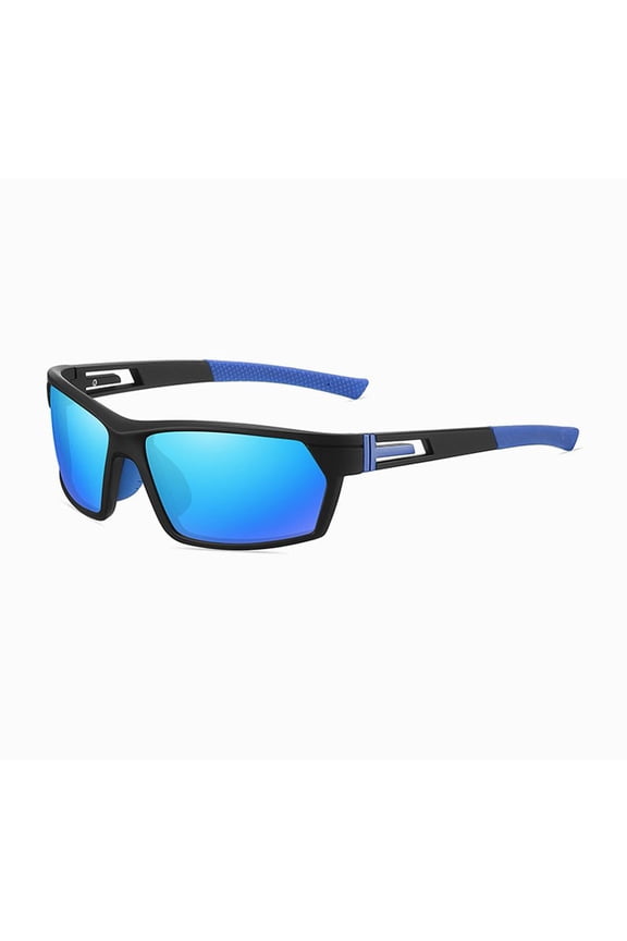 Blue Men's UV400 Polarized Sunglasses Outdoor Driving Sport Fishing Sun Glasses
