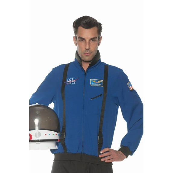 Men's Astronaut Blue Space Costume Jacket 2X-Large 48-50