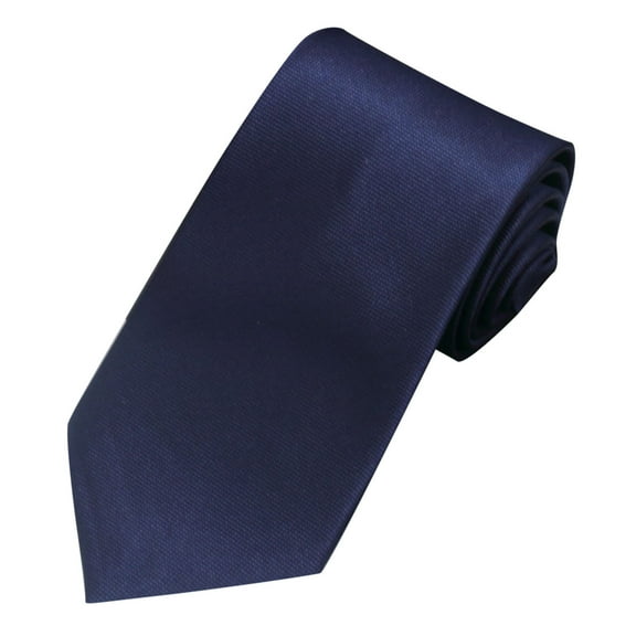 Blue Mens Dress Tie With Simple Style And Durable Material For Office Wear
