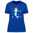 thumbnail image 1 of Blue Mermaid Unicorn Tee Women's -Image by Shutterstock, 1 of 1