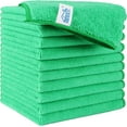 thumbnail image 1 of Blue Microfiber Cleaning Cloth, 50 Pack Cleaning Towels for Kitchen, Lint Free, Scratch-Free, Highly Absorbent, and Reusable Cleaning Rags for House, Window and Glass, Cars, 11.5 X11.5 inch, 1 of 5