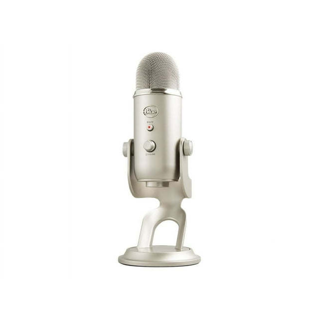 Blue Microphone Yeti USB Desktop Microphone, Platinum