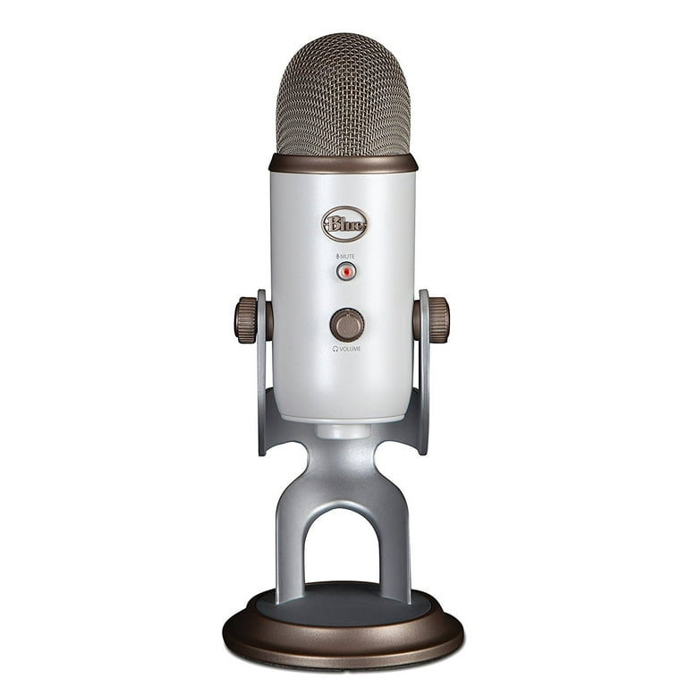 Blue Microphone Yeti USB Desktop Microphone, Vintage White Blue Microphone Yeti USB Desktop Microphone, Vintage White