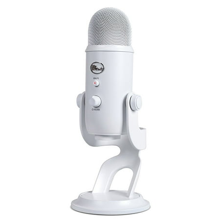 Blue Microphone Yeti USB Desktop Microphone, Whiteout