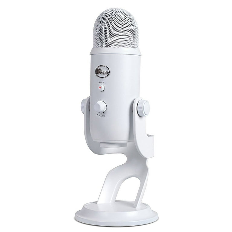 Blue Yeti whiteout ホワイトアウト USBマイク Blue Microphone Yeti USB Desktop Microphone for Gaming, Computer