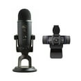 thumbnail image 1 of Blue Microphone Yeti USB Microphone Blackout with Logitech C920S HD Pro Webcam, 1 of 11