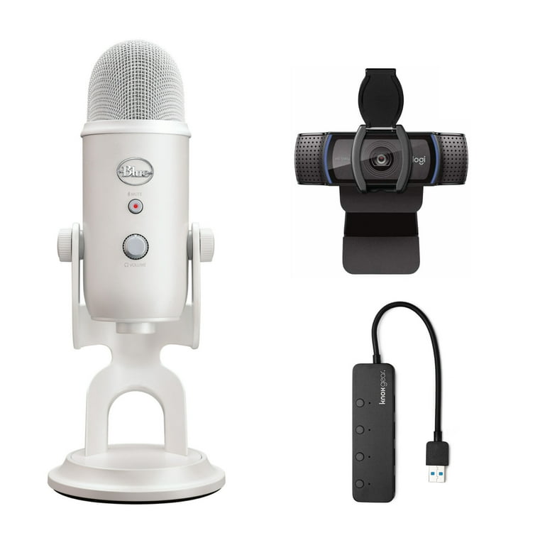 Blue Microphone Yeti Aurora Collection USB Microphone White Mist