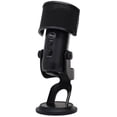 thumbnail image 1 of Blue Microphones Blackout Yeti with Knox Gear Pop Filter, 1 of 7