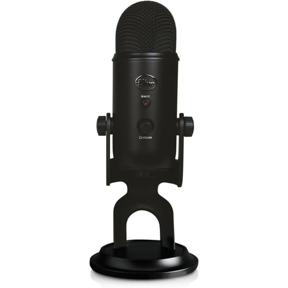 Blue Microphone Blackout Yeti with Assassin's Creed Code and Accessory Bundle