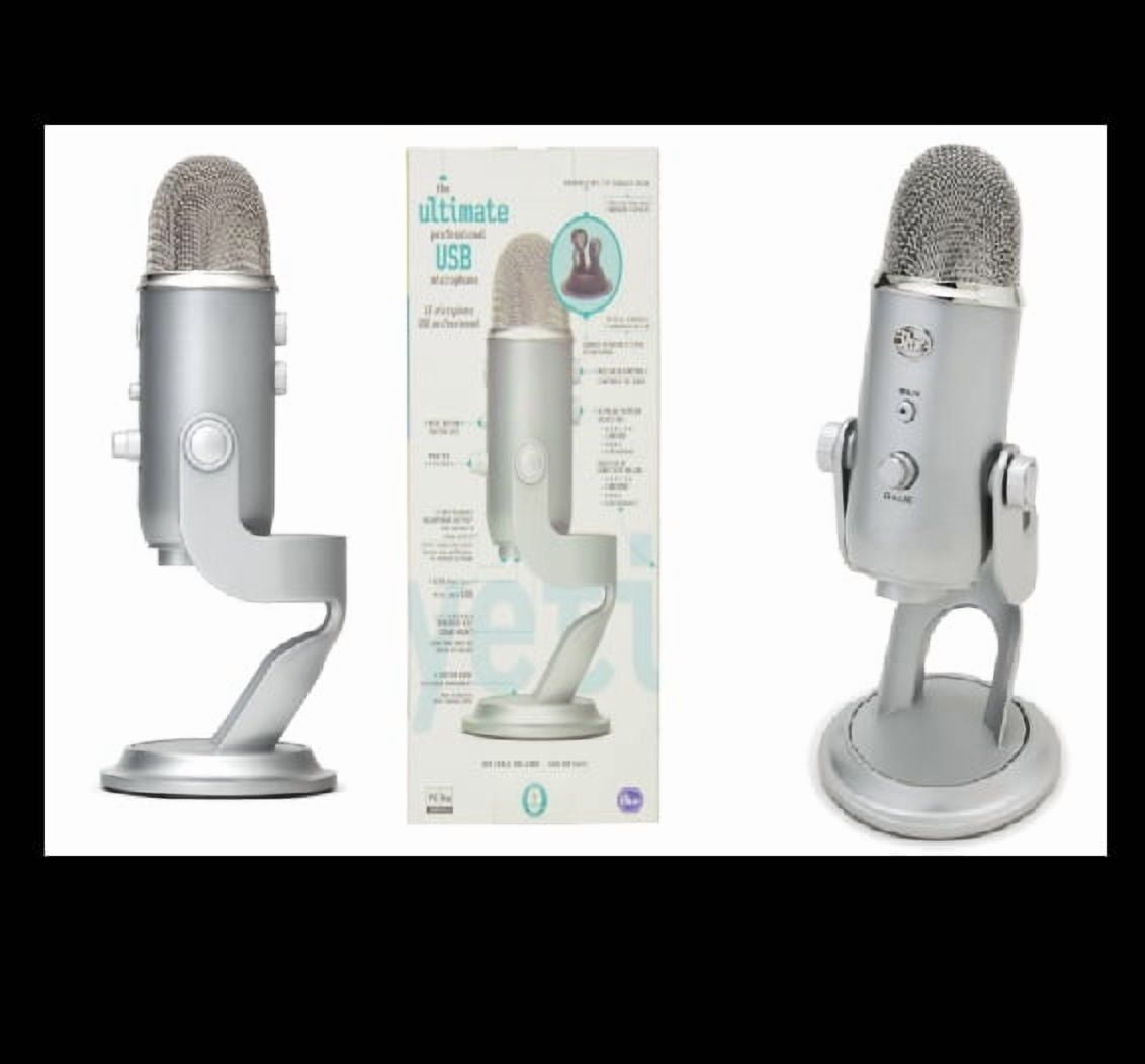 Blue Microphones Yeti - Microphone - USB - silver