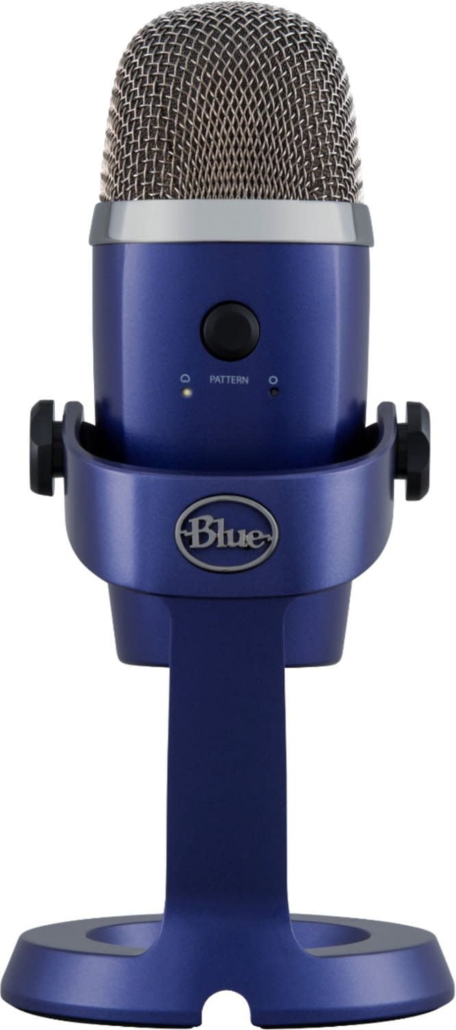 BLUE Yeti Nano Premium Dual-Pattern USB Microphone with Blue VO!CE