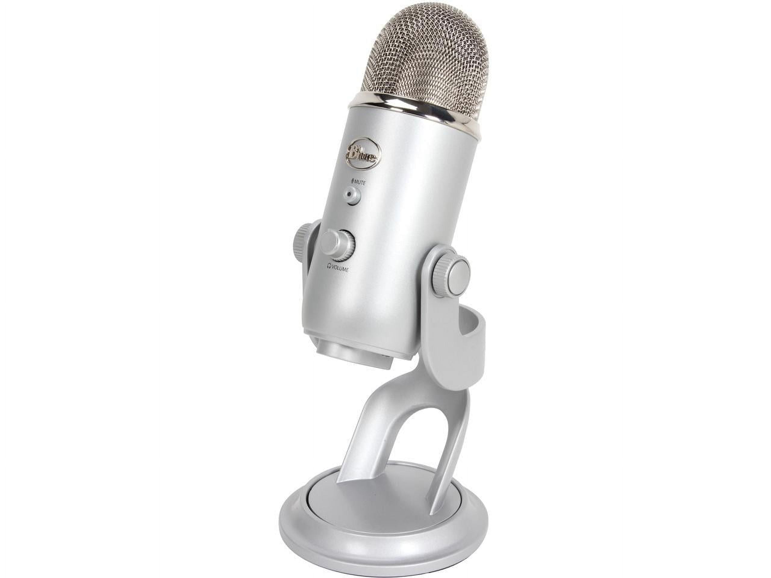 Blue Microphones Yeti USB Desktop Microphone - Gaming and Podcast PC Compatible with Mic Stand