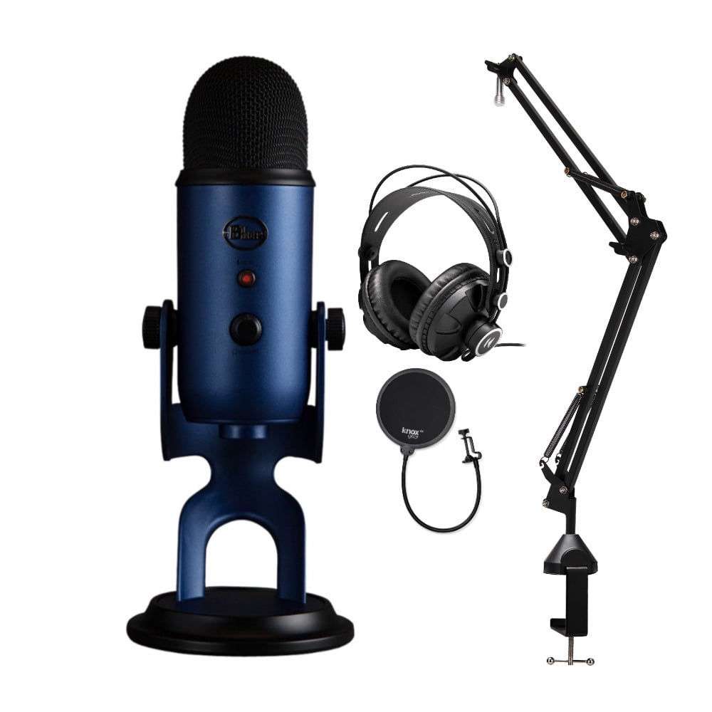 YOUSHARES Blue Yeti Bras perche avec filtre anti-pop – Support Blue Yeti  avec pare-brise pour microphone USB Blue Yeti, Yeti Pro