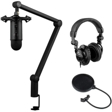 Blue Microphones Yeticaster Plus Pack Bundle USB Microphone