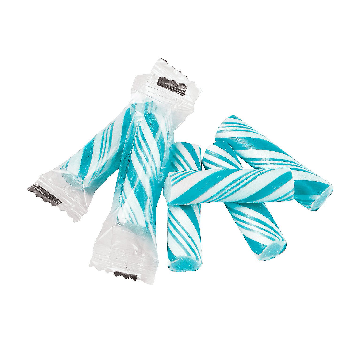 Blue Mini Candy Sticks (1Lb) - Edibles - 113 Pieces