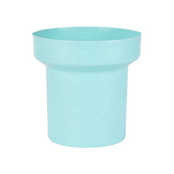 Blue Mini Plastic Succulent Flower Pot Simple Indoor Creative Desktop Planter For Small Plants And Cacti