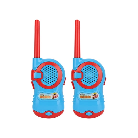 Blue Mini Walkie Talkie Toy For Kids Small Handheld Talkies For Camping Hiking Play