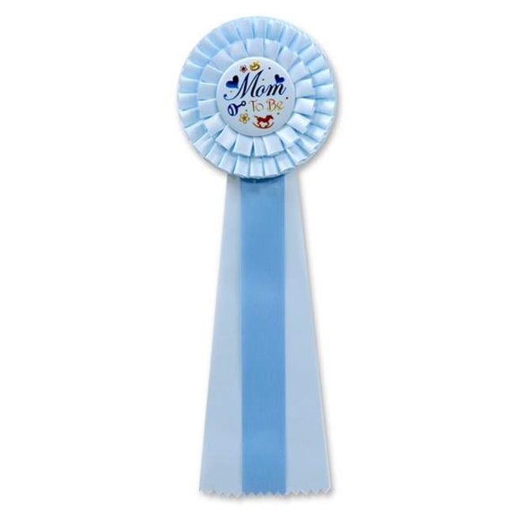 Blue Mom To Be Deluxe Rosette - Pack of 3