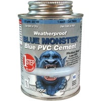 MILL ROSE Blue Monster Blue All Weather Cement For PVC 8 oz