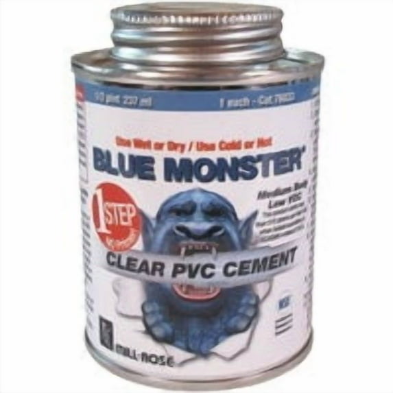 Mill Rose All Weather PVC Cement - Clear, Heavy Duty - 1 Pack, 4 Oz