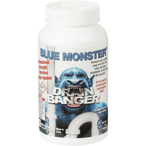Blue Monster Drain Banger Drain Cleaner (1 lb.)