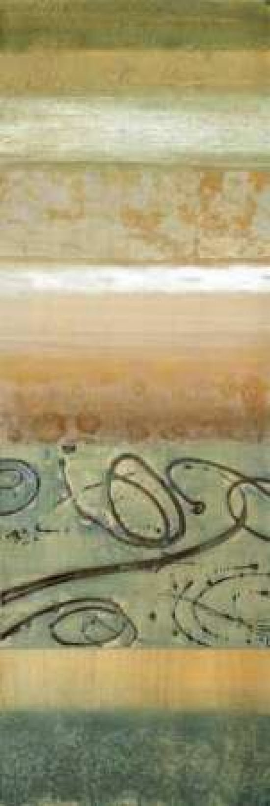 Blue Mood I Canvas Art - Selina Werbelow (8 x 24)