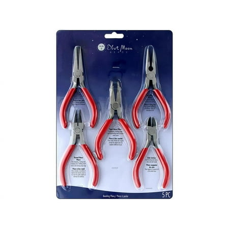 Blue Moon Beading Pliers Assorted 5pc