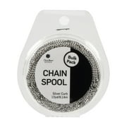 Blue Moon Beads Silver Rhodium-Plated, Chain Roll for DIY Jewelry, Unisex, Adult, 10 Yards, 1 Piece