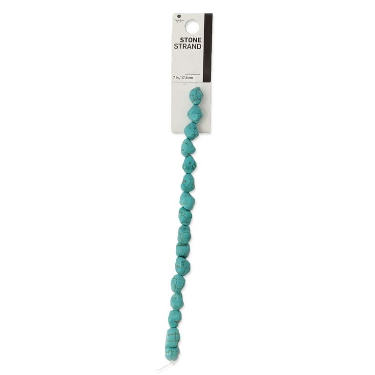 GLASS BEAD NECKLACE 2 MM NOUGAT