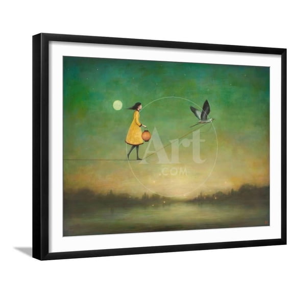Blue Moon Expedition, Figurative Framed Art Print Wall Art by Duy Huynh Sold by Art.Com