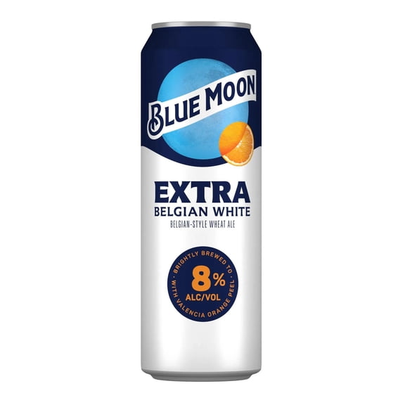 Blue Moon Extra CraftBeer, 19.2 fl oz Aluminum Can, 8.0% ABV
