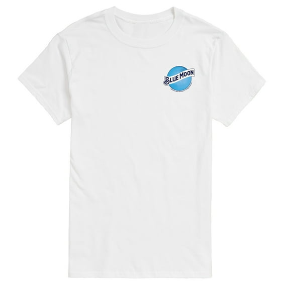 Blue Moon - Round Logo - Men's Short Sleeve T-Shirt
