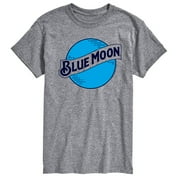 Blue Moon - Round Logo Mens Short Sleeve Graphic T-Shirt