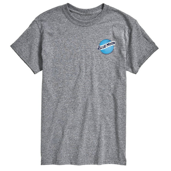 Blue Moon - Round Logo - Men's Short Sleeve T-Shirt