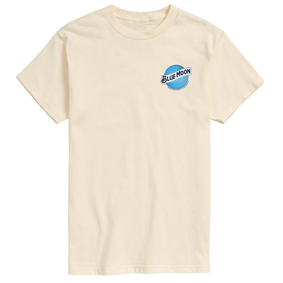 Blue Moon - Round Logo - Men's Short Sleeve T-Shirt