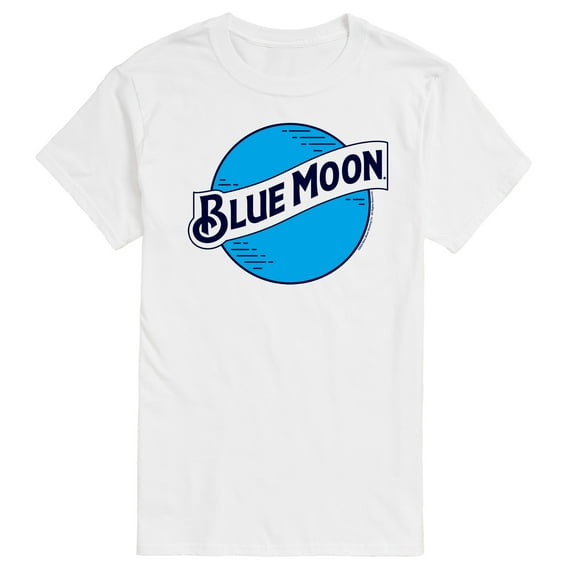 Blue Moon - Round Logo - Men's Short Sleeve T-Shirt