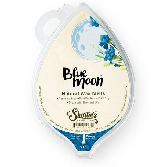Blue Moon Soy Wax Melts - All Natural + Essential Oils + Phthalate Free - Shortie's Candle Company
