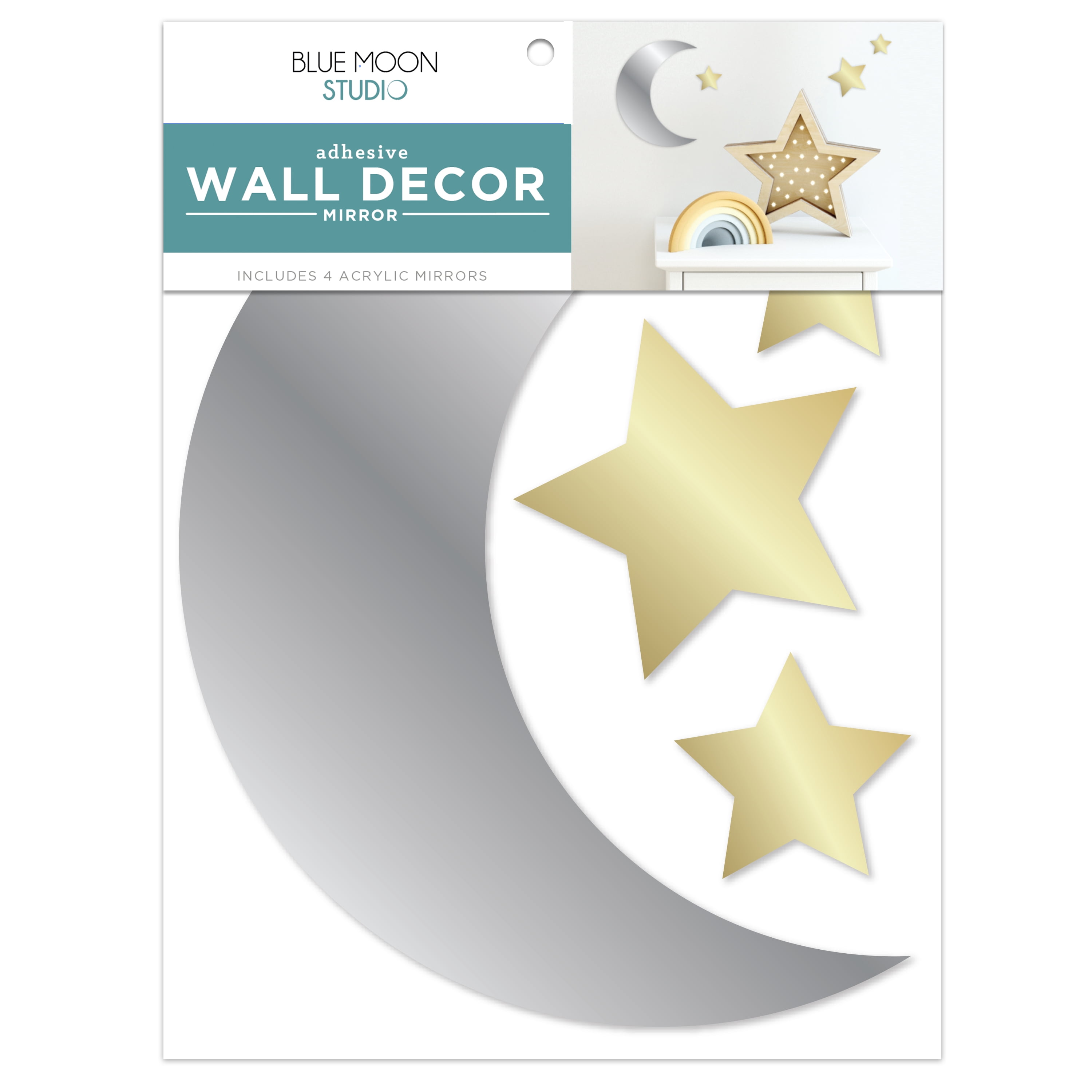 30 Sheets Count Star Stickers Gold Silver Colorful Self-Adhesive Stickers Stars, Size: 10
